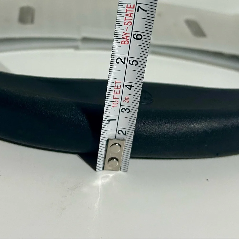 Pampered Chef Crinkle Cutter w/ Blade Plastic Cover Stainless Nylon Black #1089